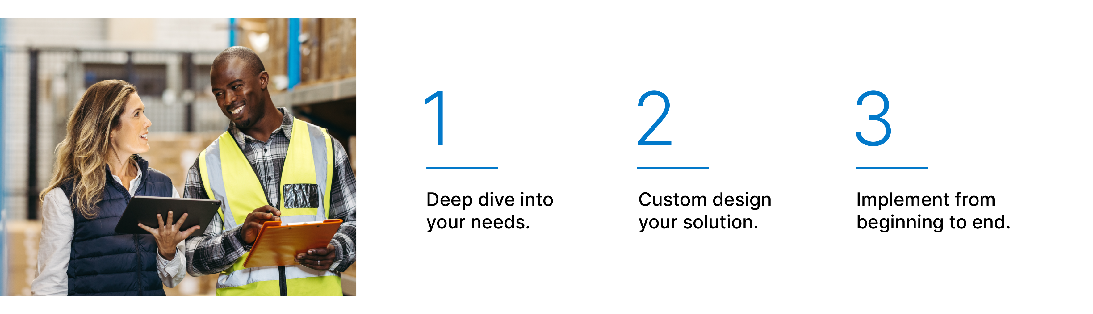 Three Simple Steps, One Integrated Outcome